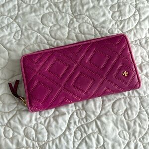 Tory Burch Purple Wallet